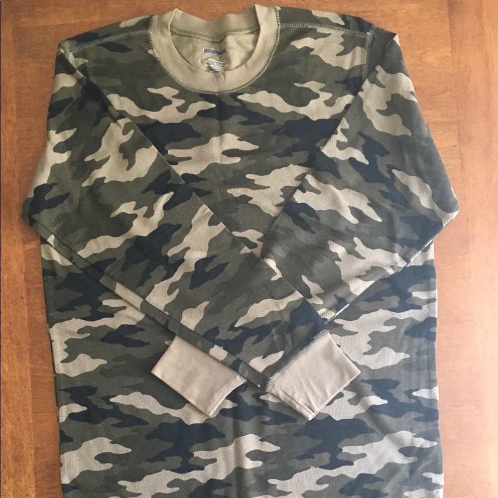 Men’s Camo thermal long sleeve